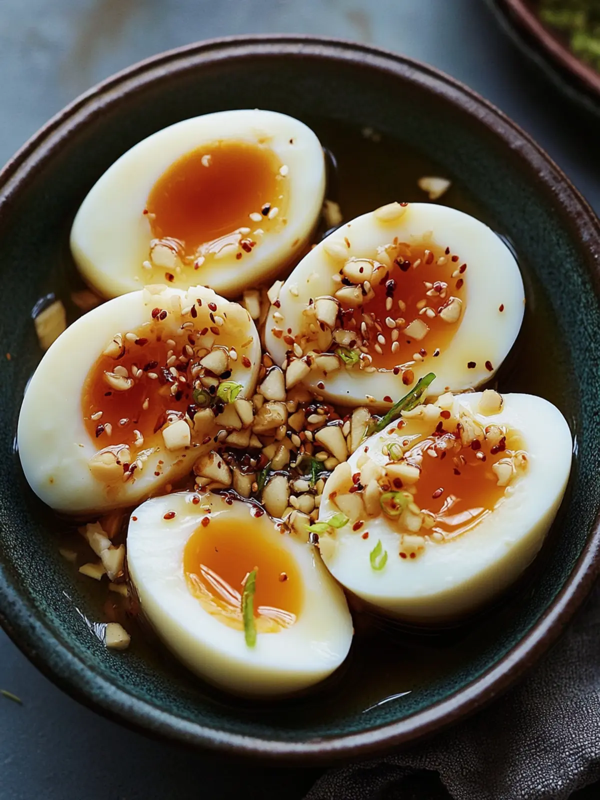 Savory Soy-Marinated Eggs: Perfect Lunar New Year Appetizer 3 Soy-Marinated Eggs- Apetizer idea for Lunar New Year