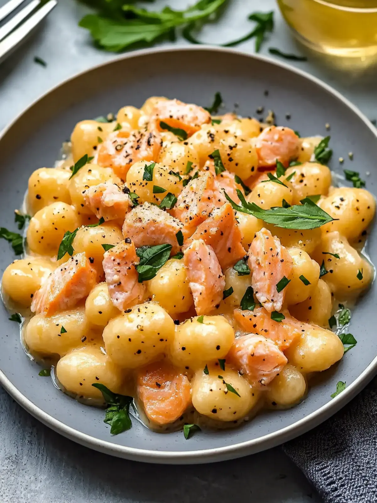 Juicy Smoked Salmon Gnocchi: Quick Comfort Under 30 Minutes 3 Juicy Smoked Salmon Gnocchi