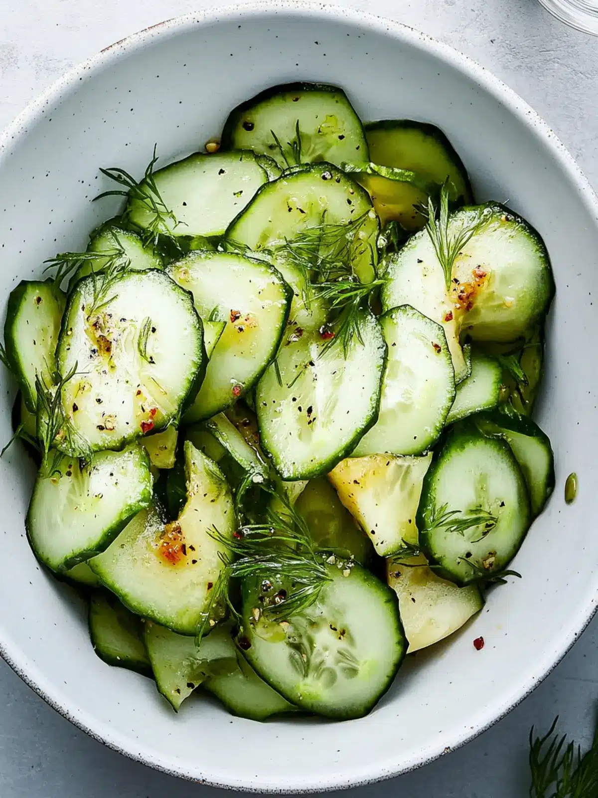 Refreshing Vinegar-Cucumber Salad with Smoky Potato Twist 4 Vinegar-Cucumber Salad