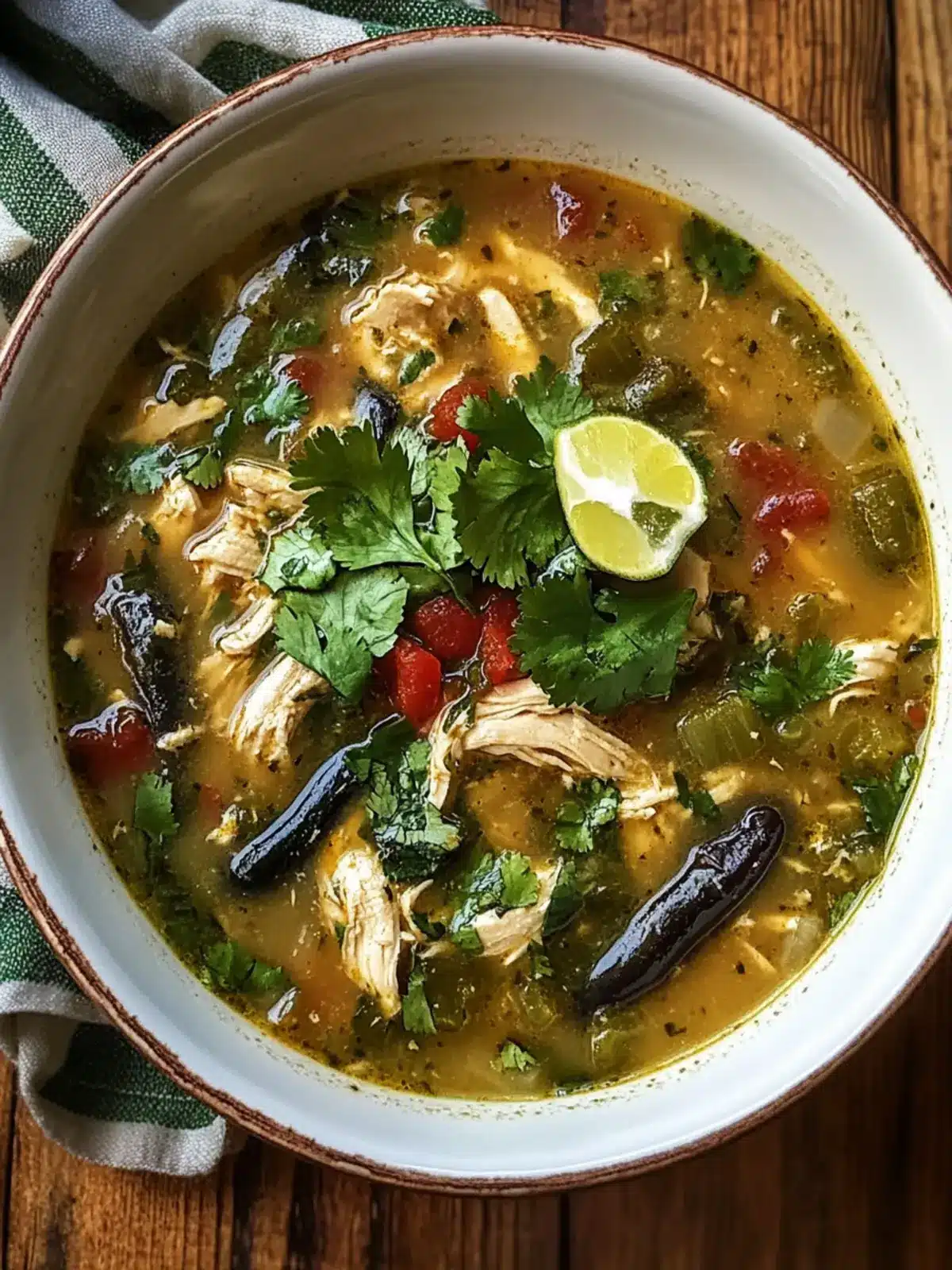 Cozy Chicken Poblano Soup for Ultimate Comfort and Flavor 2 Chicken Poblano Soup