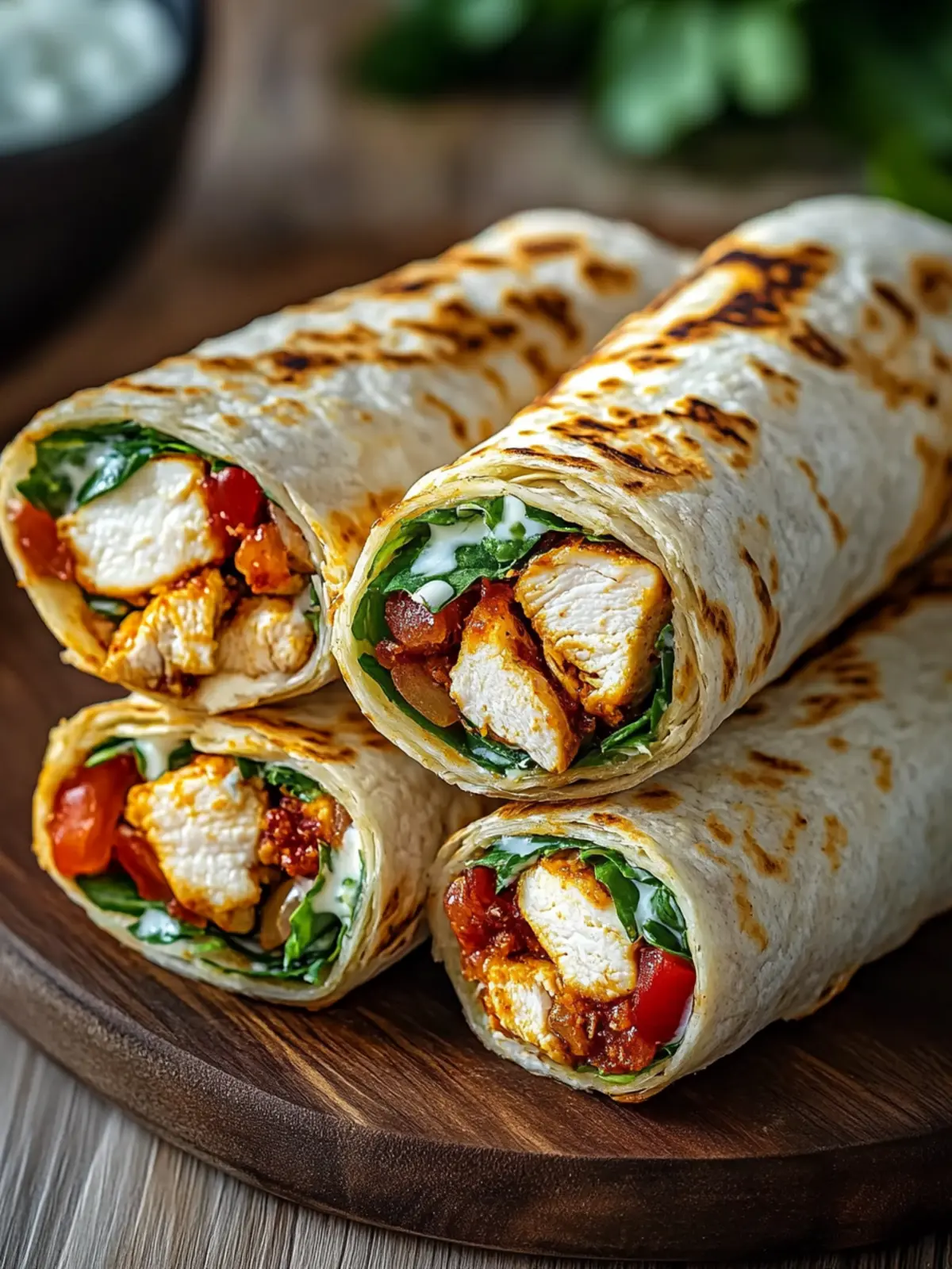 Crispy Air Fryer Chicken & Mozzarella Wraps for Effortless Dinner 2 Crispy Air Fryer Chicken & Mozzarella Wraps: Quick & Easy Dinner