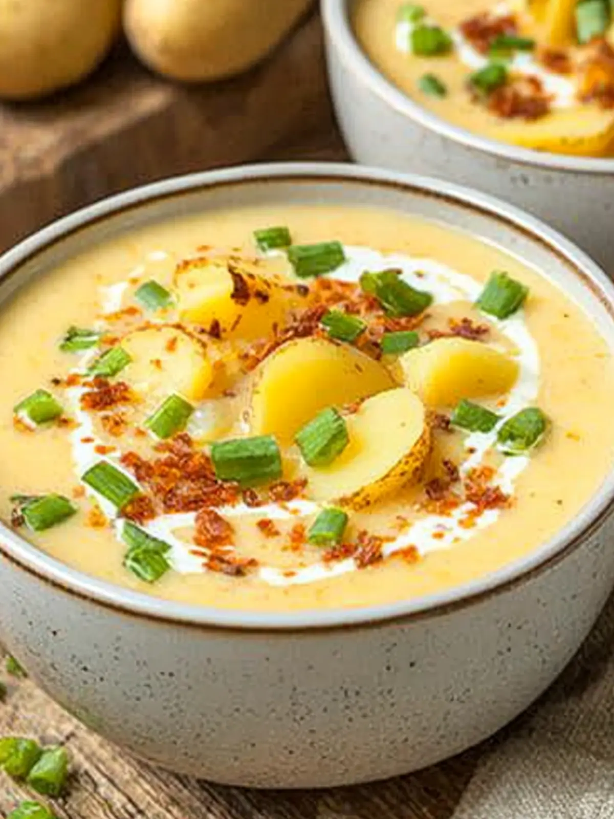 Creamy Crockpot Potato Soup Recipe for Cozy Nights 3 Crockpot Potato Soup Recipe