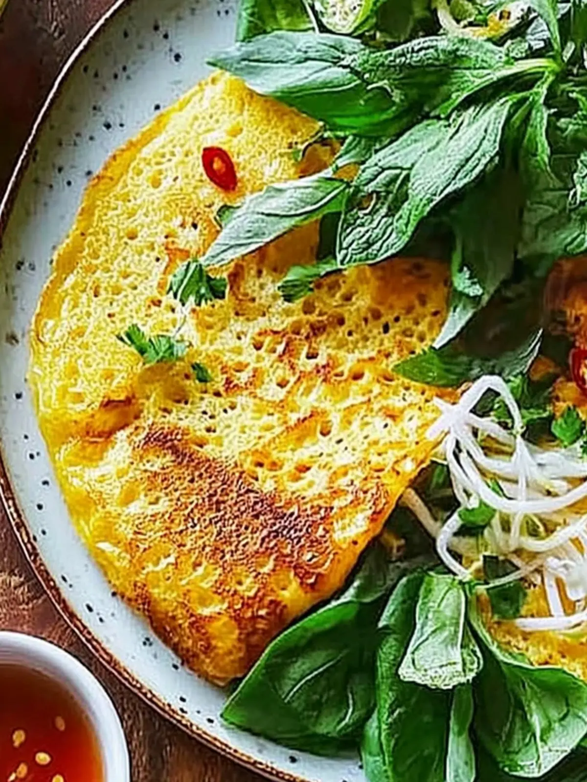 Crispy Vietnamese Bánh Xèo Tôm: A Gluten-Free Foodie Favorite 4 Bánh xèo tôm (crispy Vietnamese pancakes