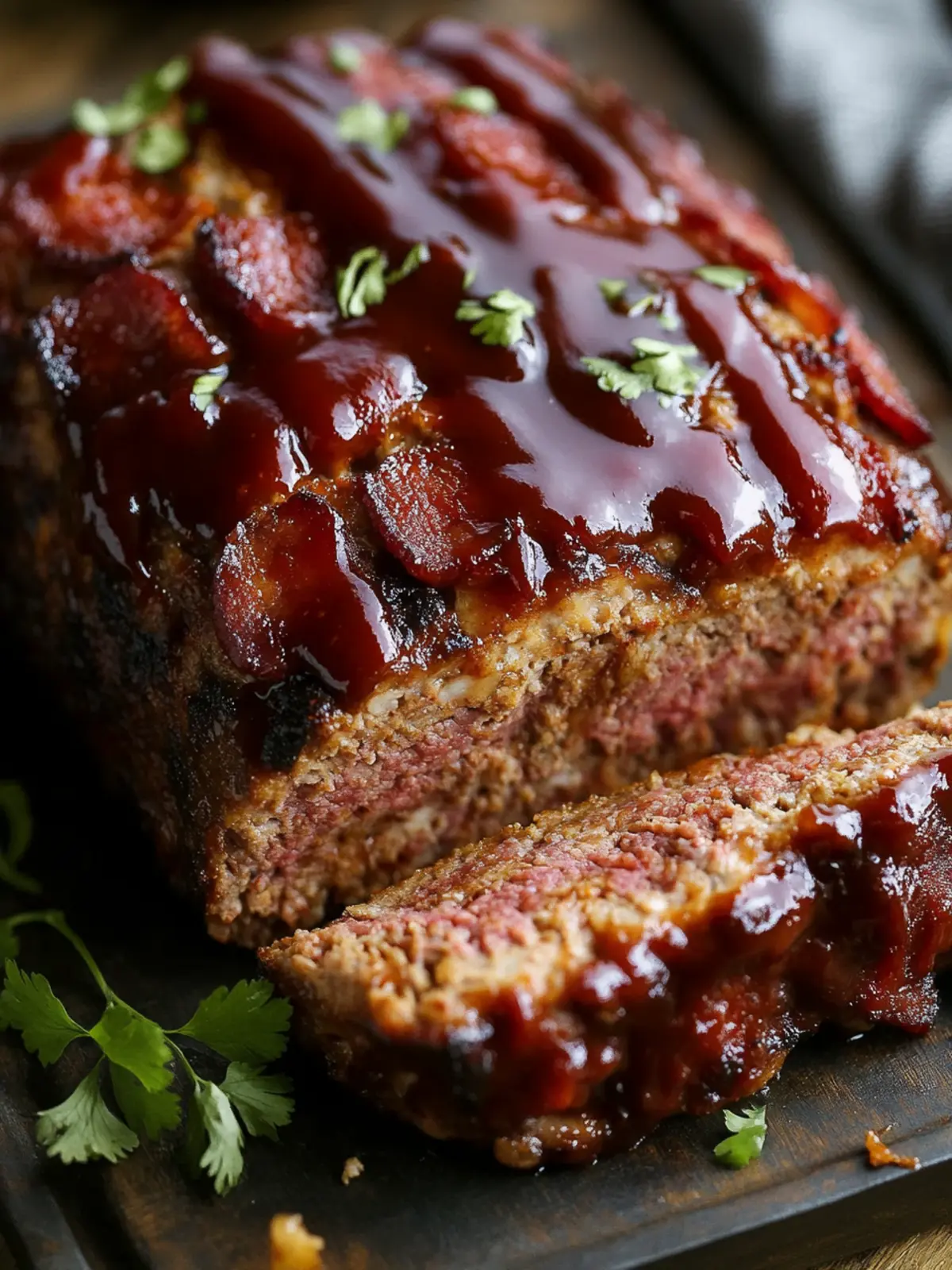 BBQ Bacon Meatloaf Comfort Food Your Family Will Love 2 BBQ Bacon Meatloaf