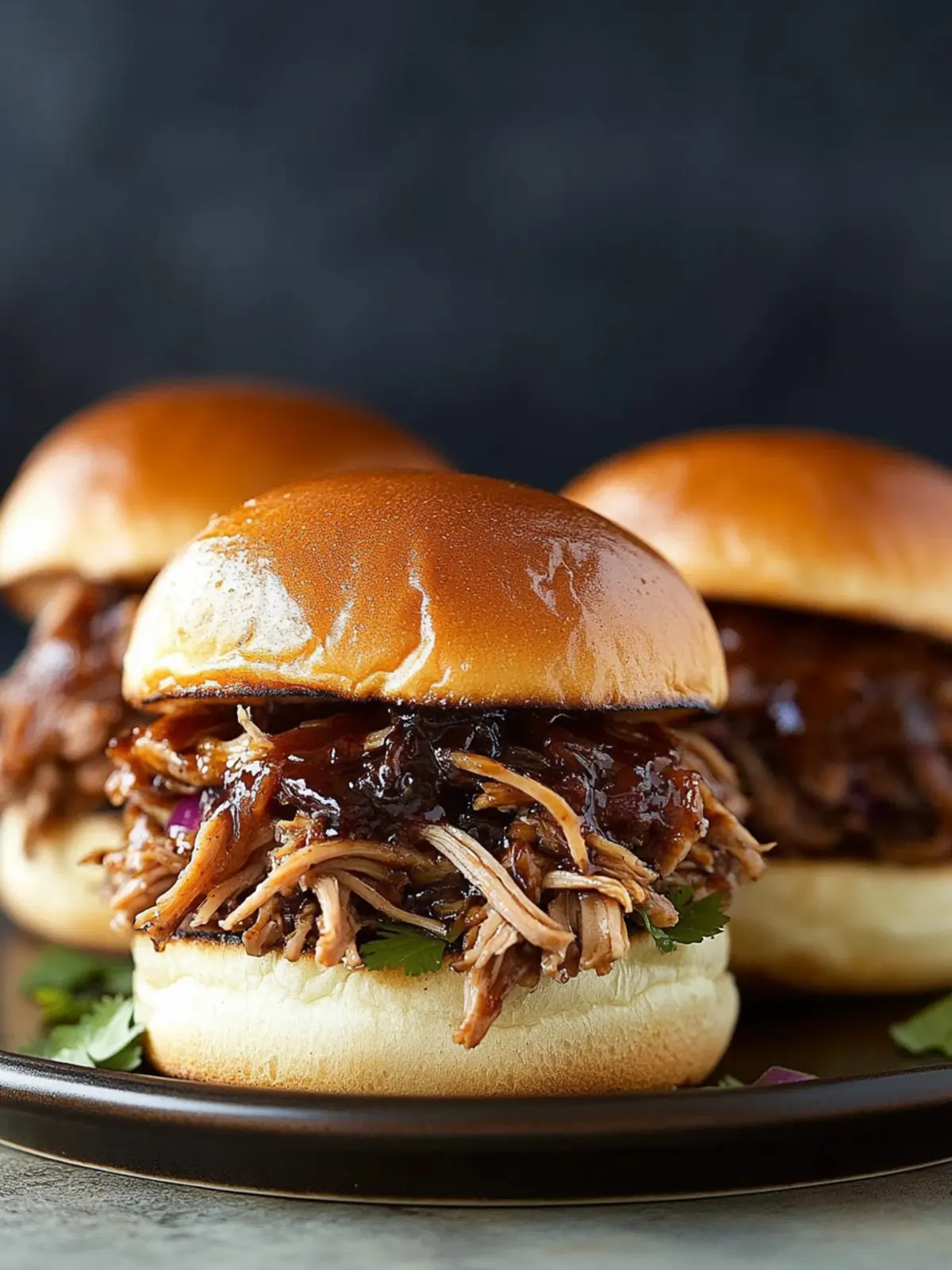 Savory Balsamic and Honey Pulled Pork Sandwiches Made Easy 4 Balsamic and Honey Pulled Pork Sandwiches