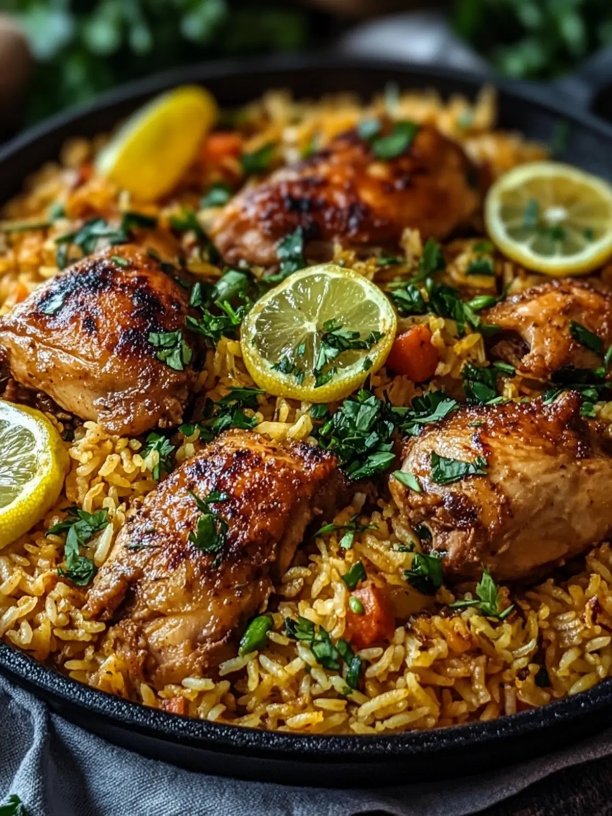 Savor Flavorful Arabic Chicken and Rice Kabsa Tonight 2 Flavorful Arabic Chicken and Rice Kabsa