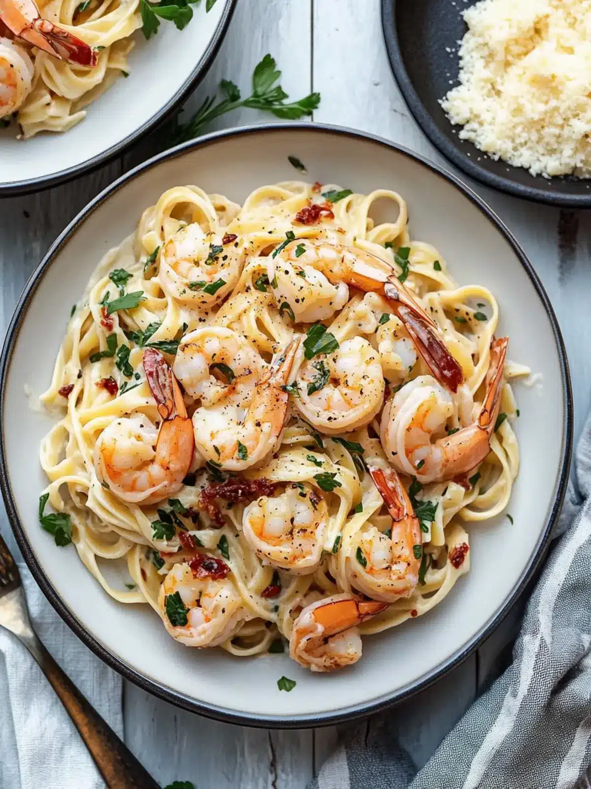Creamy Tuscan Shrimp Linguine in 20 Minutes Flat 4 Creamy Tuscan Shrimp Linguine