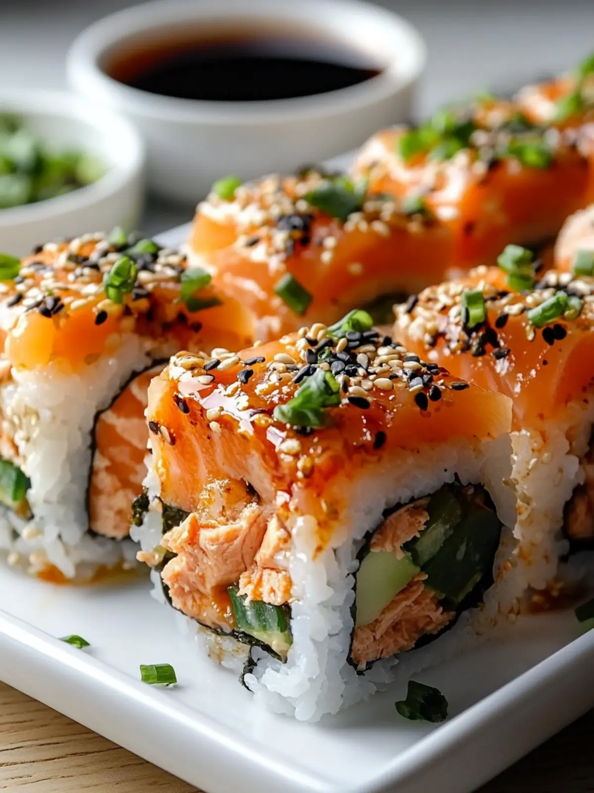 Spicy Salmon Sushi Bake: Your New Family Favorite Dish 3 Spicy Salmon Sushi Bake