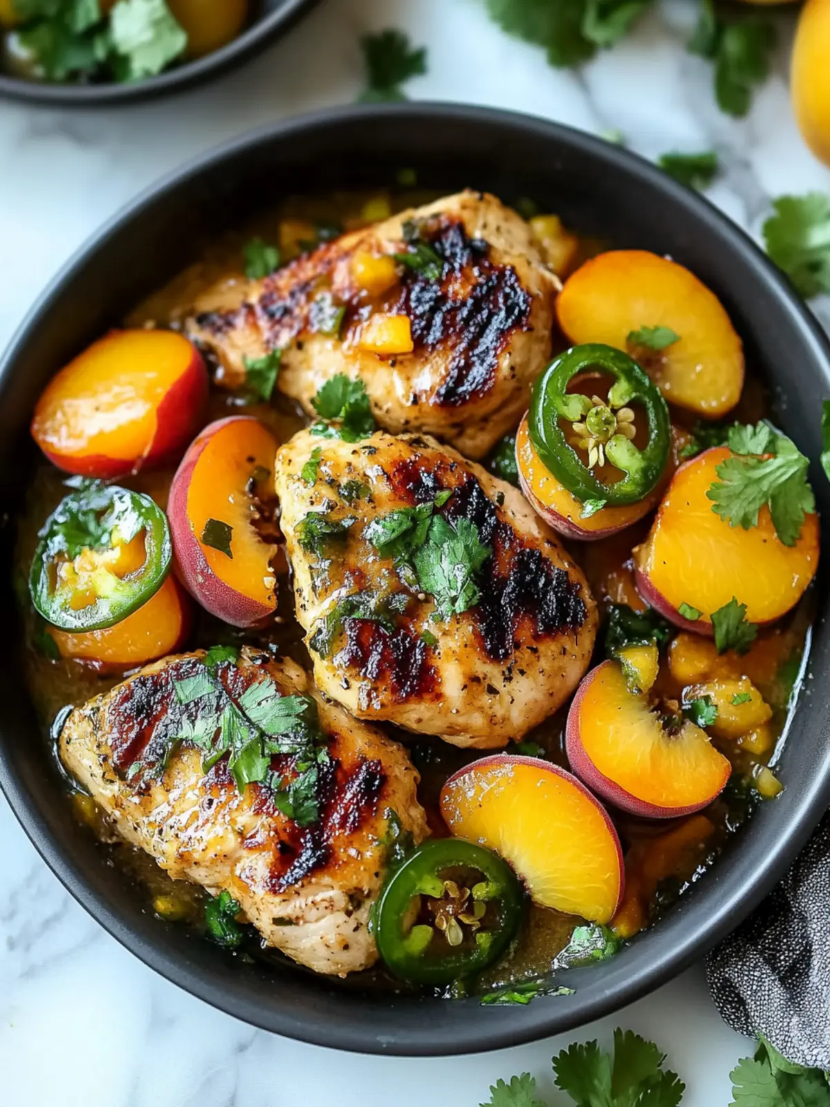 Grilled Jalapeno Peach Chicken for a Flavor Explosion 3 Jalapeno Peach Chicken