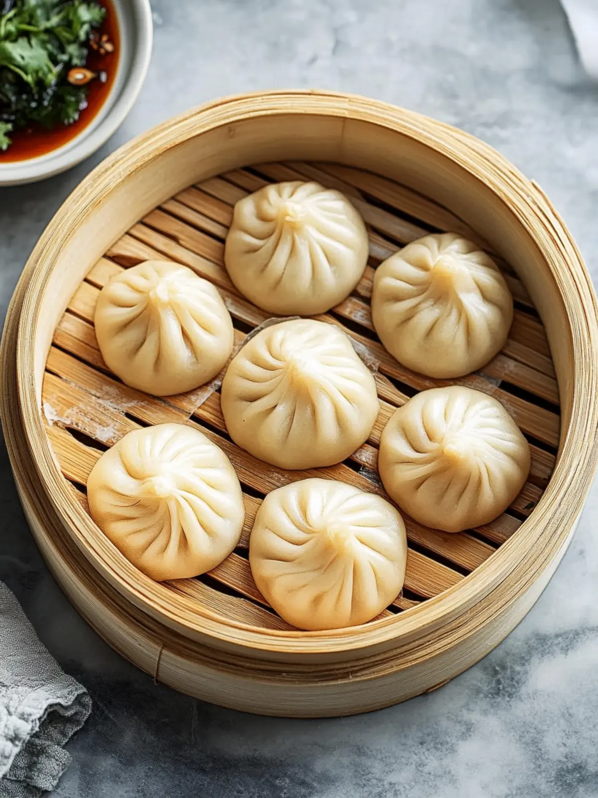 Fluffy Mantou Knots: Perfect Festive Dumplings Party Platter 4 Mantou Knots-Festive dumplings party platter