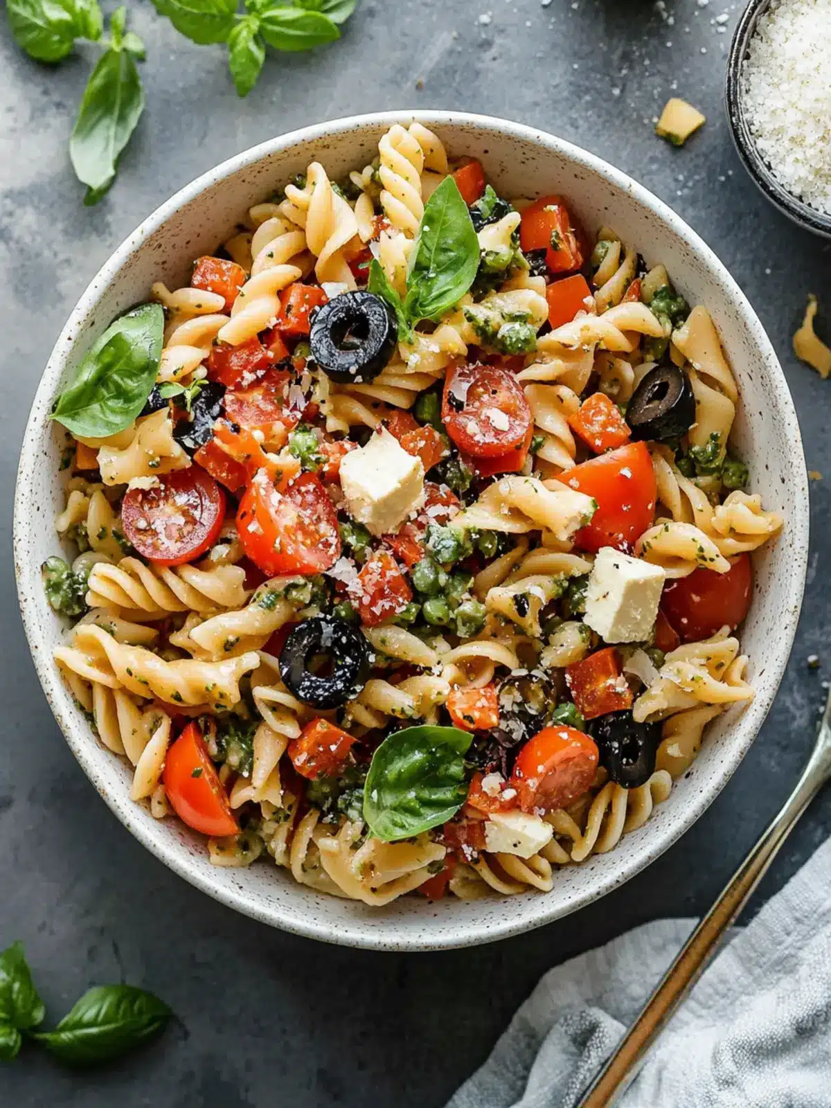 Delicious Italian Pasta Salad with Turkey Pepperoni Bliss 4 Italian Pasta Salad