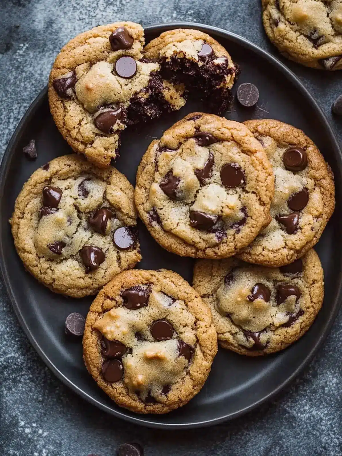 Decadent Vegan Chocolate Chip Cookies in Just 20 Minutes 3 Vegan Chocolate Chip Cookies