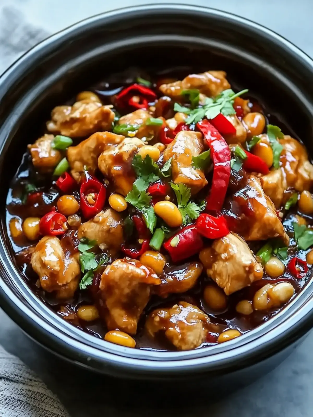 Crockpot Kung Pao Chicken: Effortless Flavor for Busy Nights 3 Crockpot Kung Pao Chicken