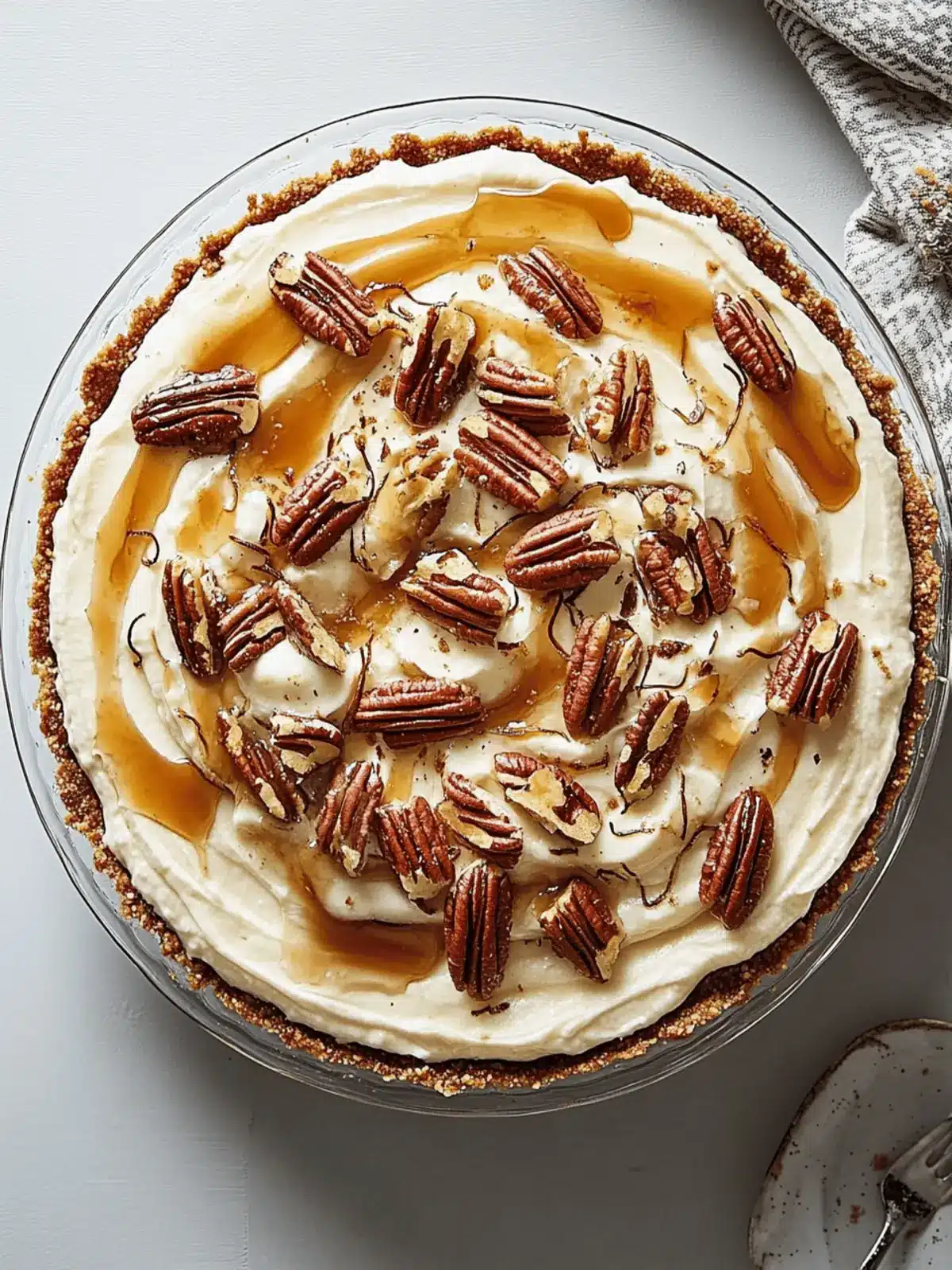 Heavenly No-Bake Banana Caramel Pecan Pie Everyone Will Love 3 No-Bake Banana Caramel Pecan Pie