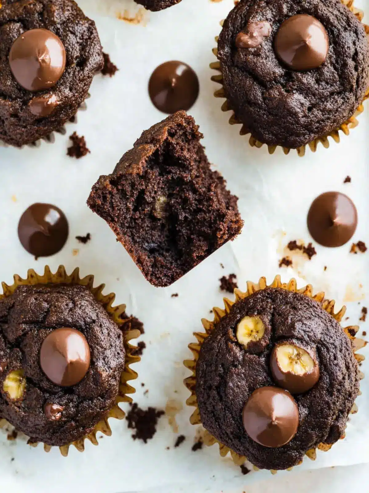 Decadent Chocolate Banana Muffins Everyone Will Love 3 Chocolate Banana Muffins