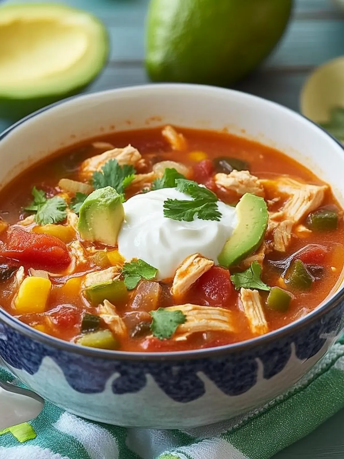 Flavorful Slow Cooker Chicken Tortilla Soup for Cozy Nights 3 Slow Cooker Chicken Tortilla Soup