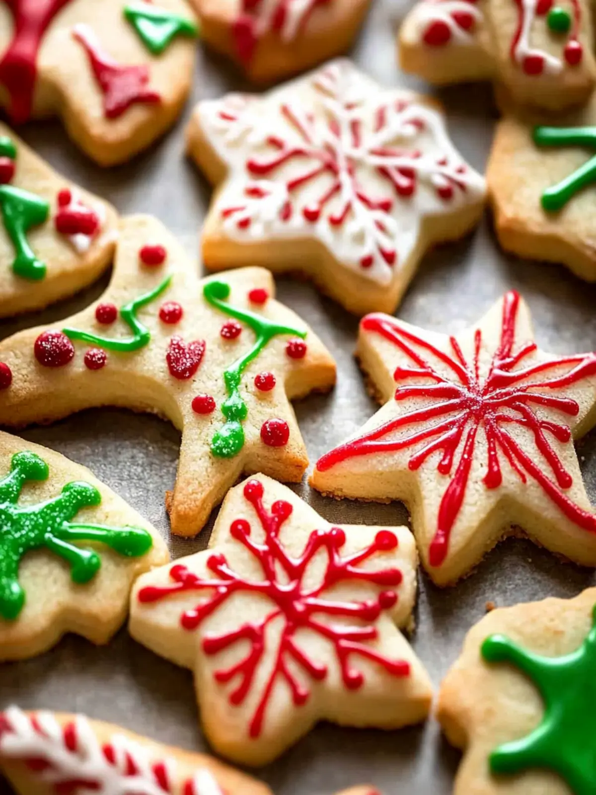 Delicious Christmas Cookies: Easy Vanilla Sugar Biscuit Recipe 4 Christmas Cookies! (Vanilla Biscuits/Sugar Cookies)