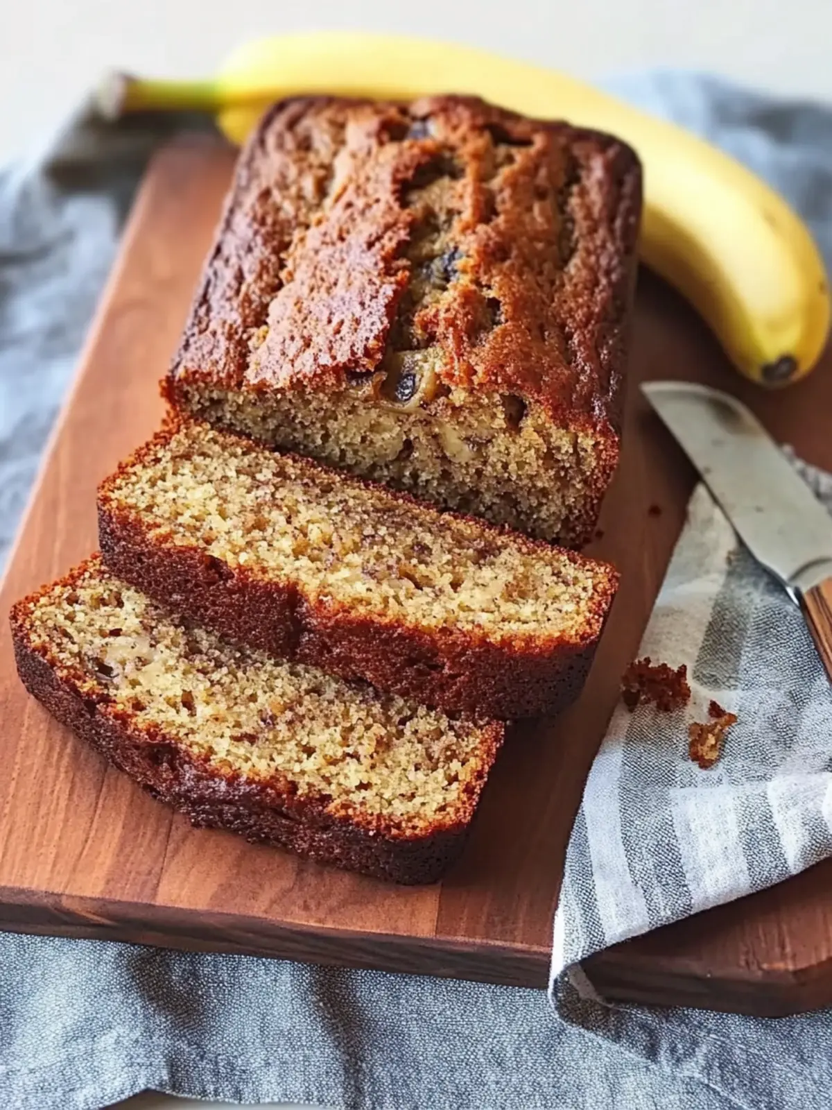 Heavenly Gluten-Free Banana Bread with Walnuts and Honey 3 Gluten-free banana bread