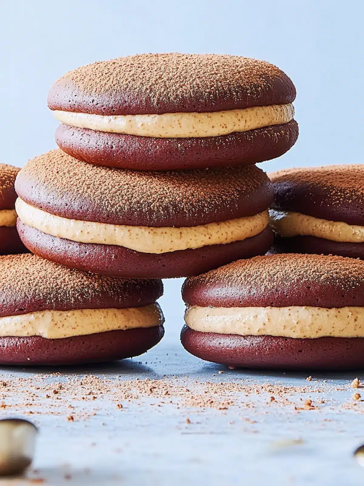 Tiramisu Whoopie Pies: The Perfect New Year's Eve Dessert 3 Tiramisu Whoopie Pies- New Year's Eve Dessert