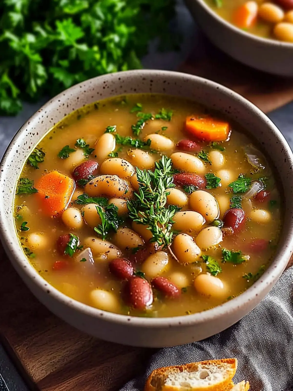 Hearty Homemade German Bean Soup for Cozy Comfort Nights 3 Homemade German Bean Soup