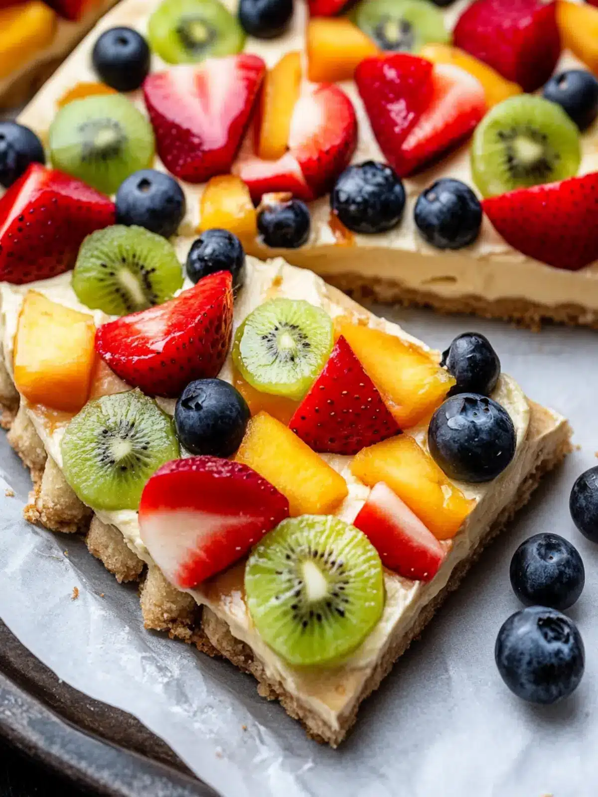 Delicious Fruit Pizza: Lightened-Up Delight for Everyone 2 Fruit Pizza