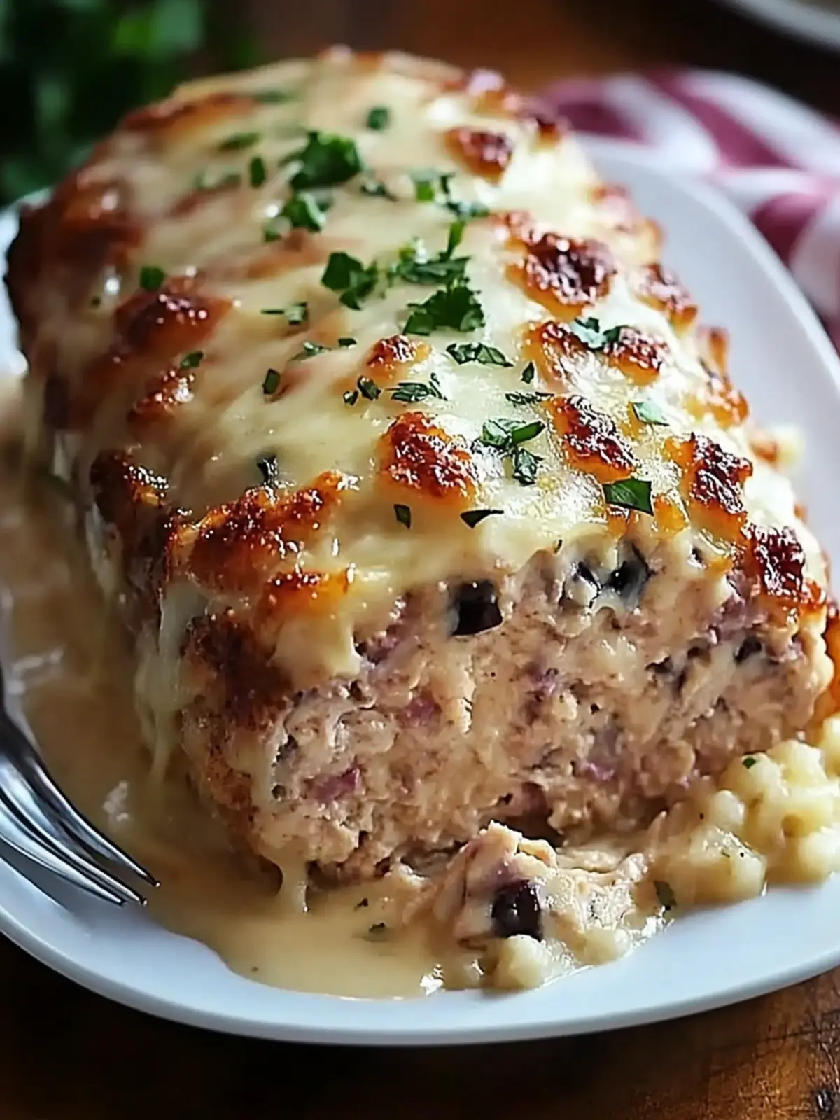 Delicious Chicken Cordon Bleu Meatloaf Your Family Will Love 3 Chicken Cordon Bleu Meatloaf