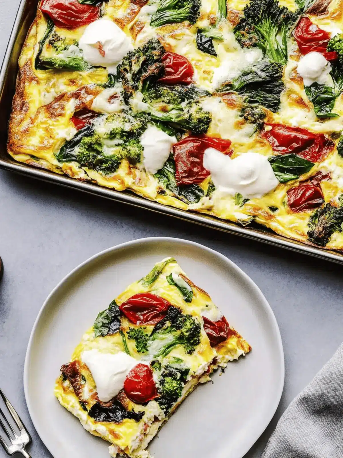 Irresistible Sheet-Pan Frittata for Effortless Brunch Bliss 4 Sheet-Pan Frittata