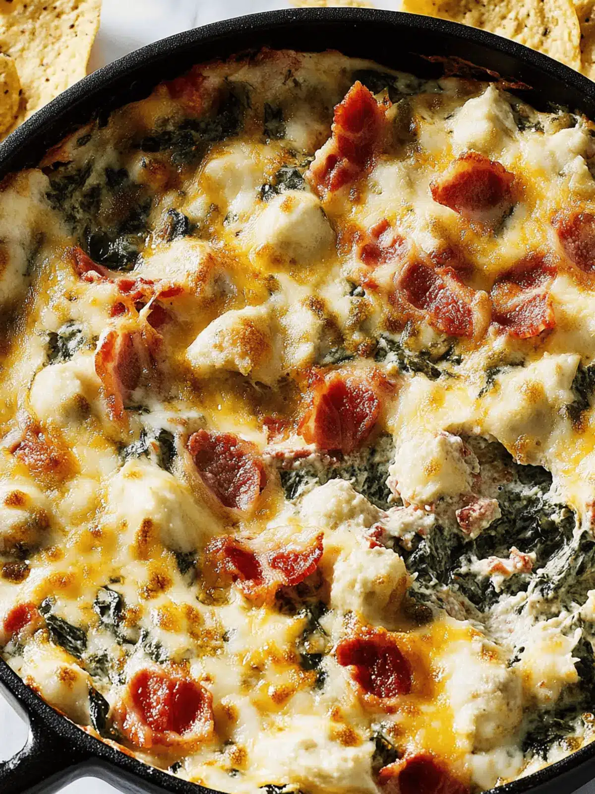Delicious Bacon-Spinach Dip Perfect for Your Next Gathering 4 Bacon-Spinach Dip