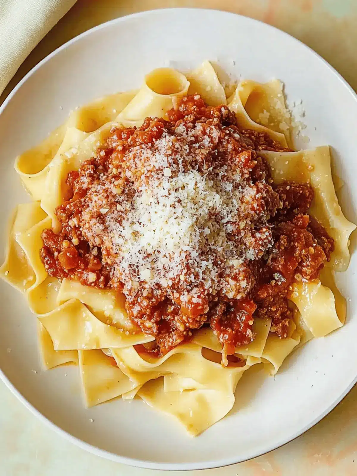 Savory Pappardelle Bolognese for Ultimate Comfort Food Nights 2 Pappardelle Bolognese