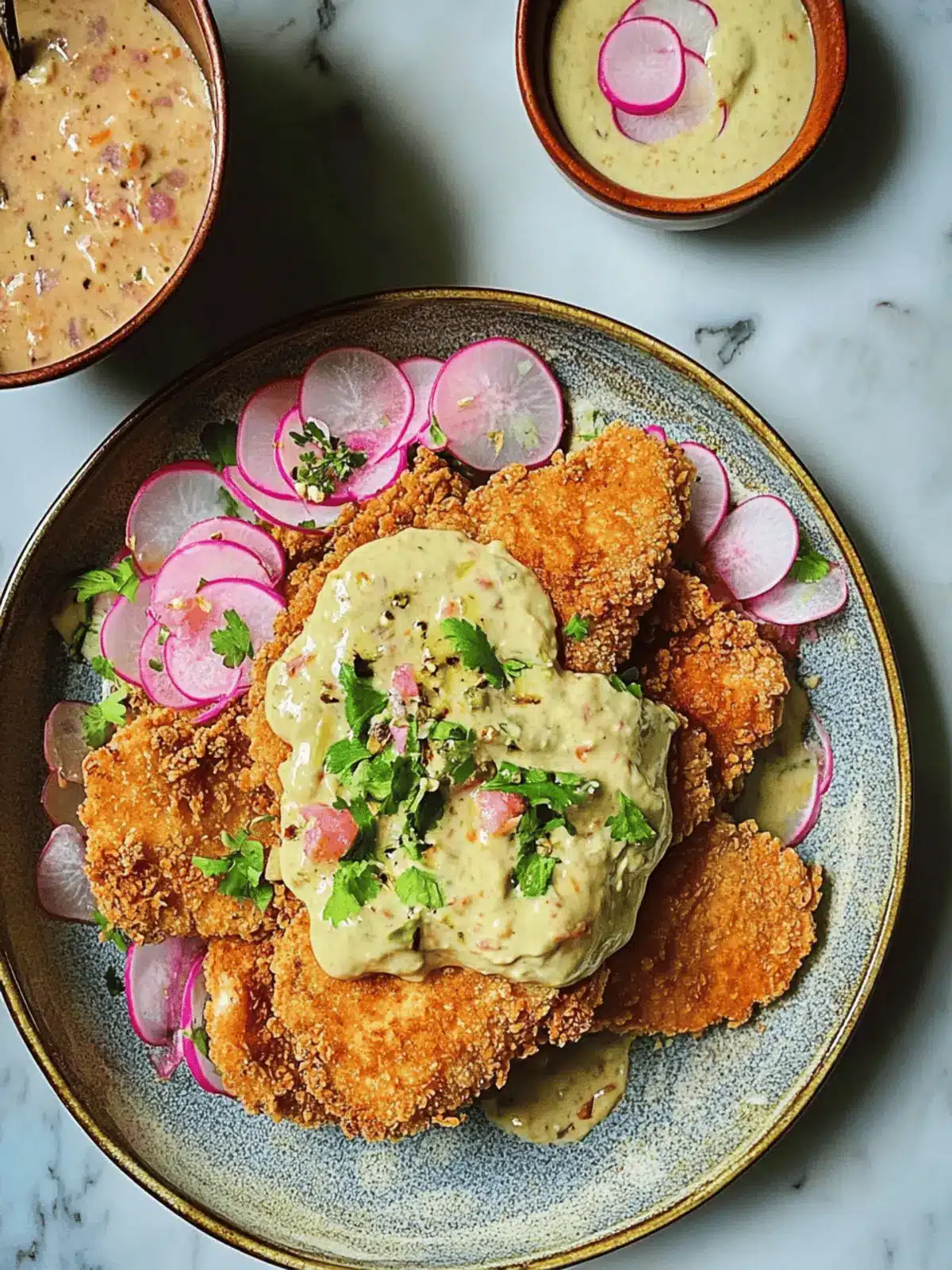 Crispy Tahini Chicken Schnitzel That's Comfort Food Goals 4 Tahini chicken schnitzel