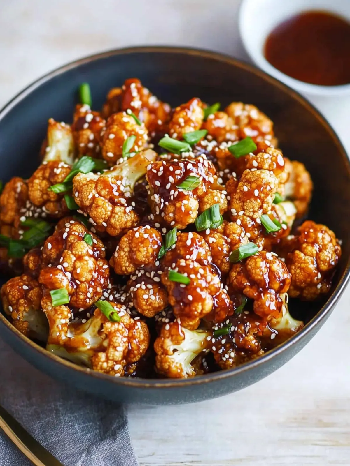 Sticky Sesame Cauliflower That Will Wow Your Taste Buds 4 Sticky Sesame Cauliflower