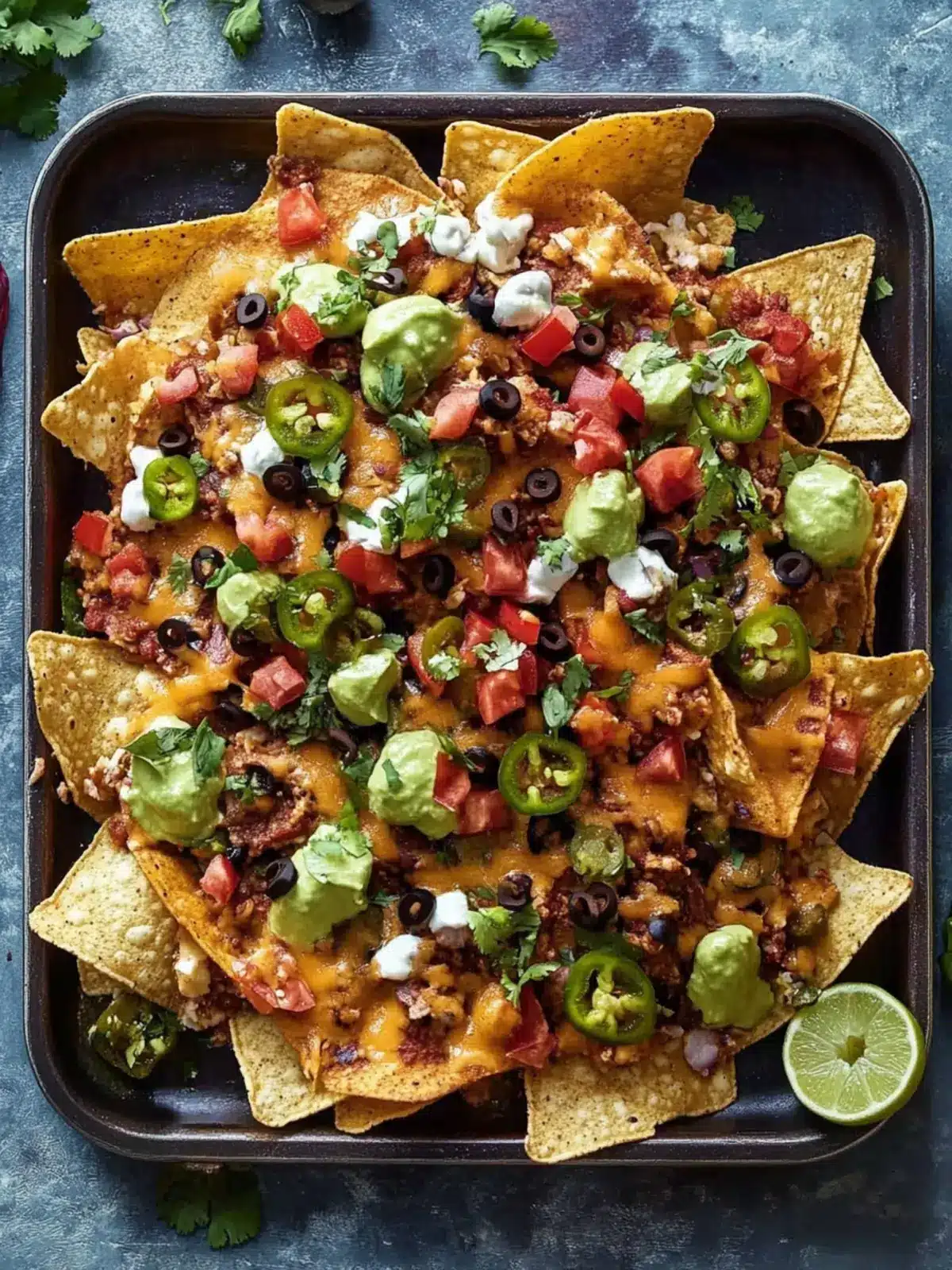 Loaded Vegan Nachos with Creamy Queso for Ultimate Flavor 3 Loaded Vegan Nachos