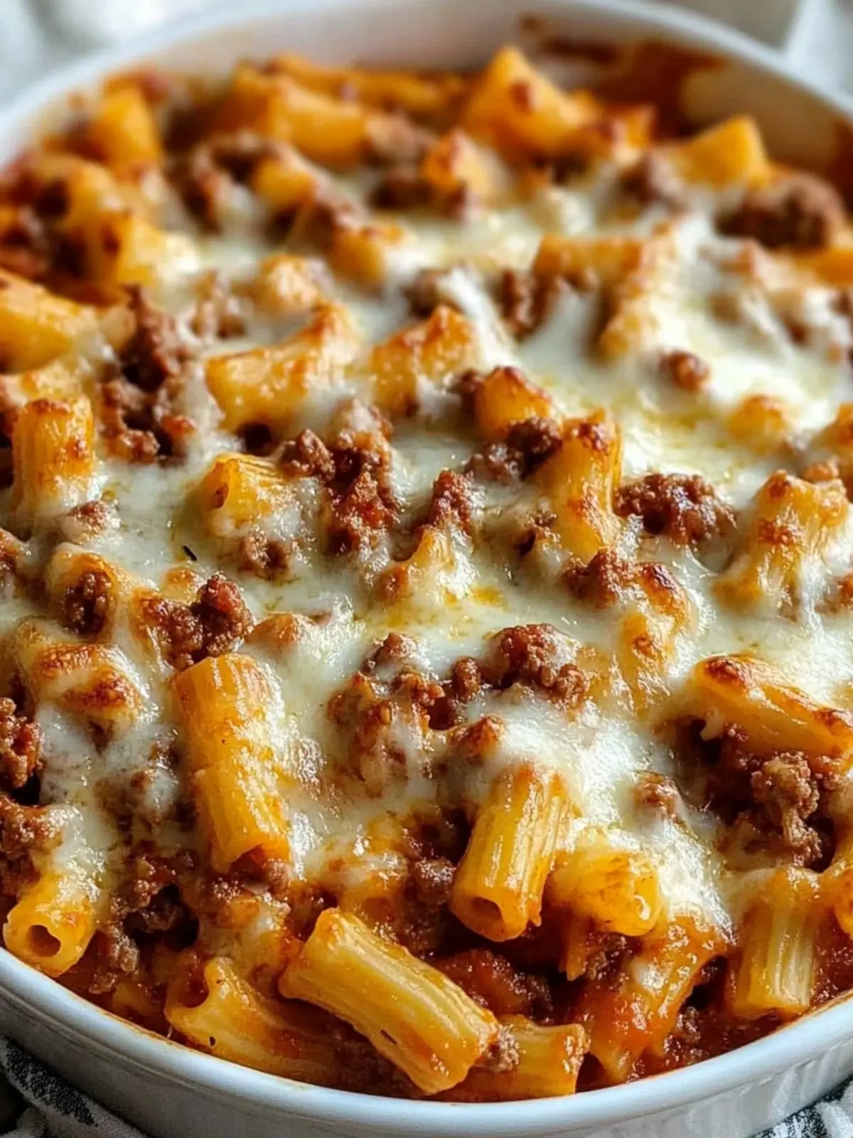 Creamy Homemade Baked Ziti with Ground Beef and Cheese Bliss 3 Homemade Baked Ziti With Ground Beef And Cream Cheese