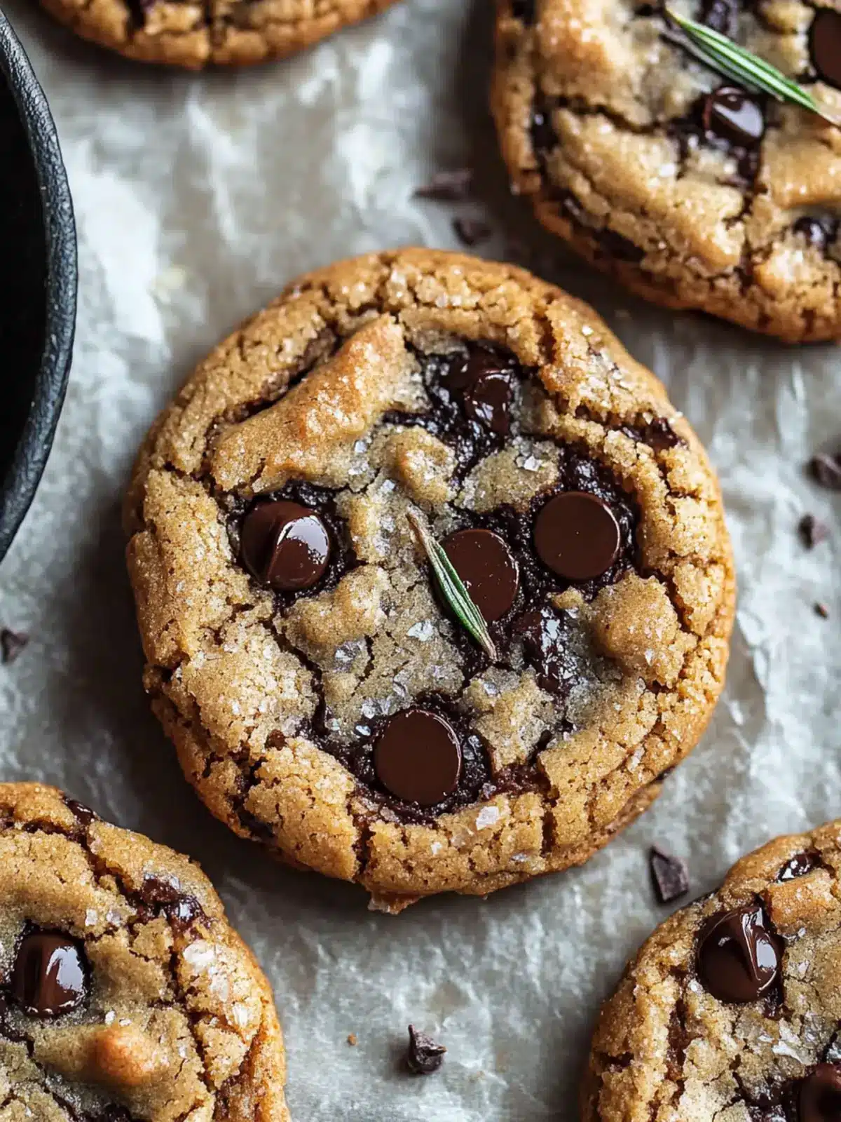 Brown Butter Rosemary Chocolate Chip Cookies You ll Crave 4 Brown Butter Rosemary Chocolate Chip Cookies