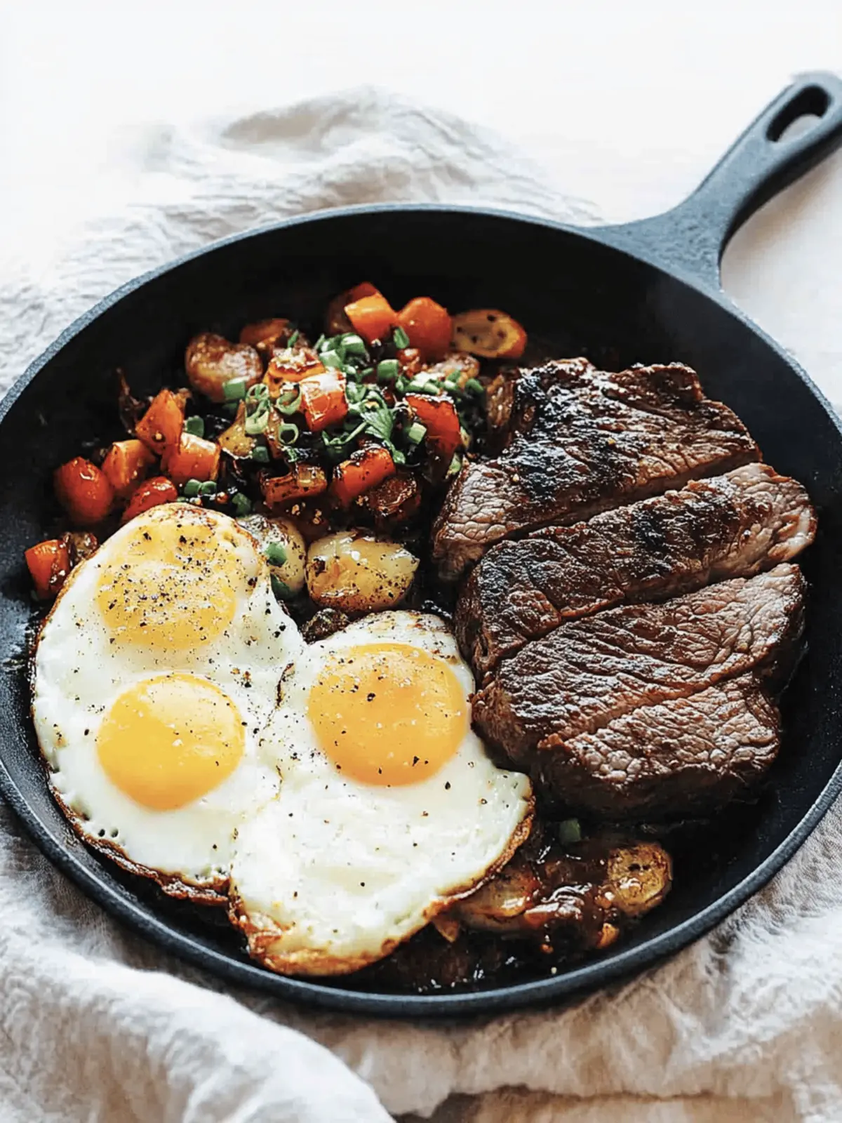 Steak and Eggs Recipe: A Hearty Twist on Breakfast Bliss 3 Steak and Eggs Recipe
