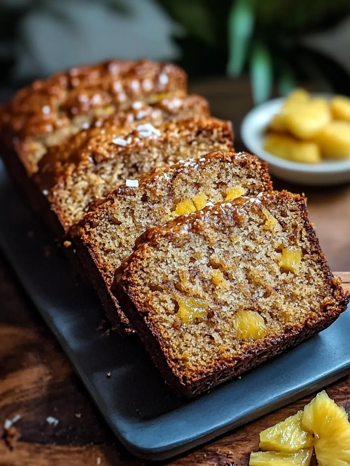 Tropical Coconut Pineapple Banana Bread You ll Crave Daily 4 Coconut Pineapple Banana Bread