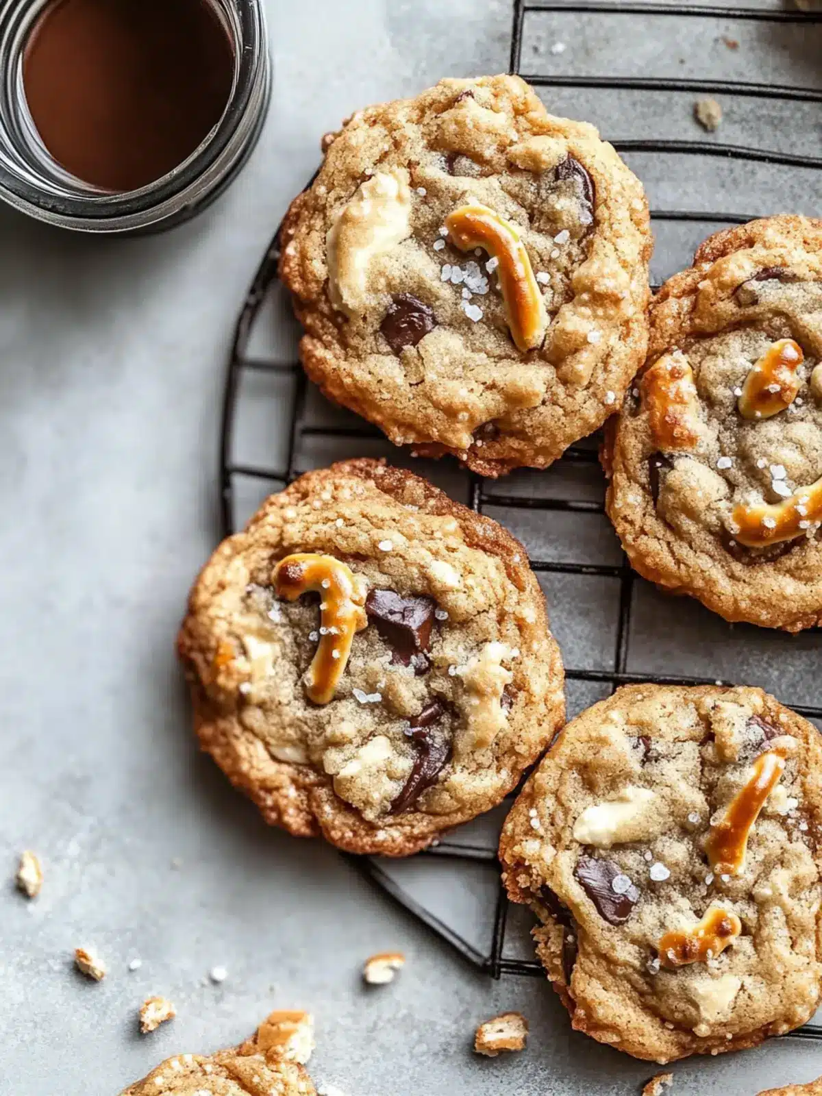 Salted Pretzel Cowboy Cookies for Irresistible Snacking Fun 4 Salted Pretzel Cowboy Cookies