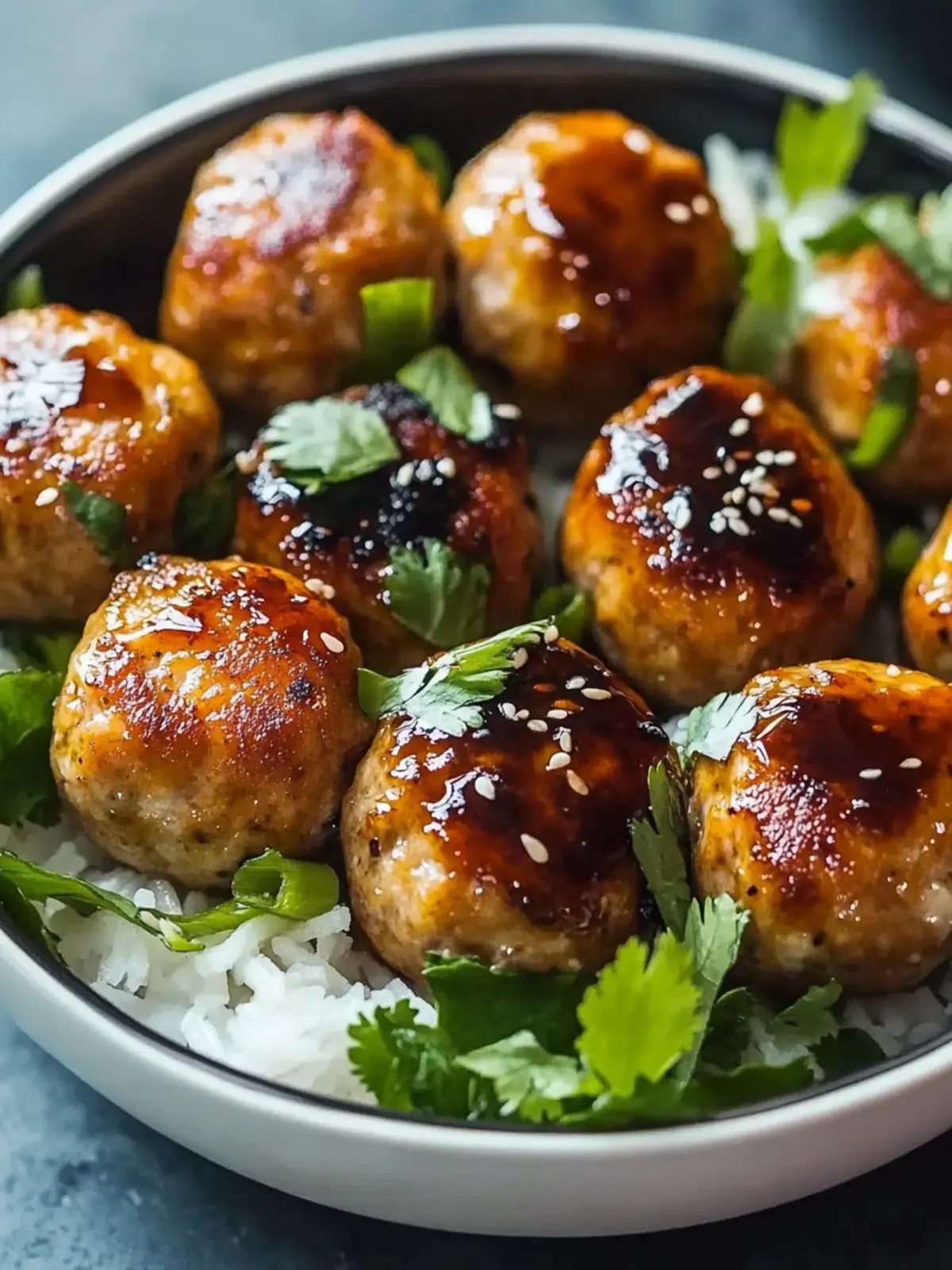 Savory Gingery Salmon Meatballs with a Soy Glaze Recipe 4 Gingery Salmon Meatballs with a Soy Glaze