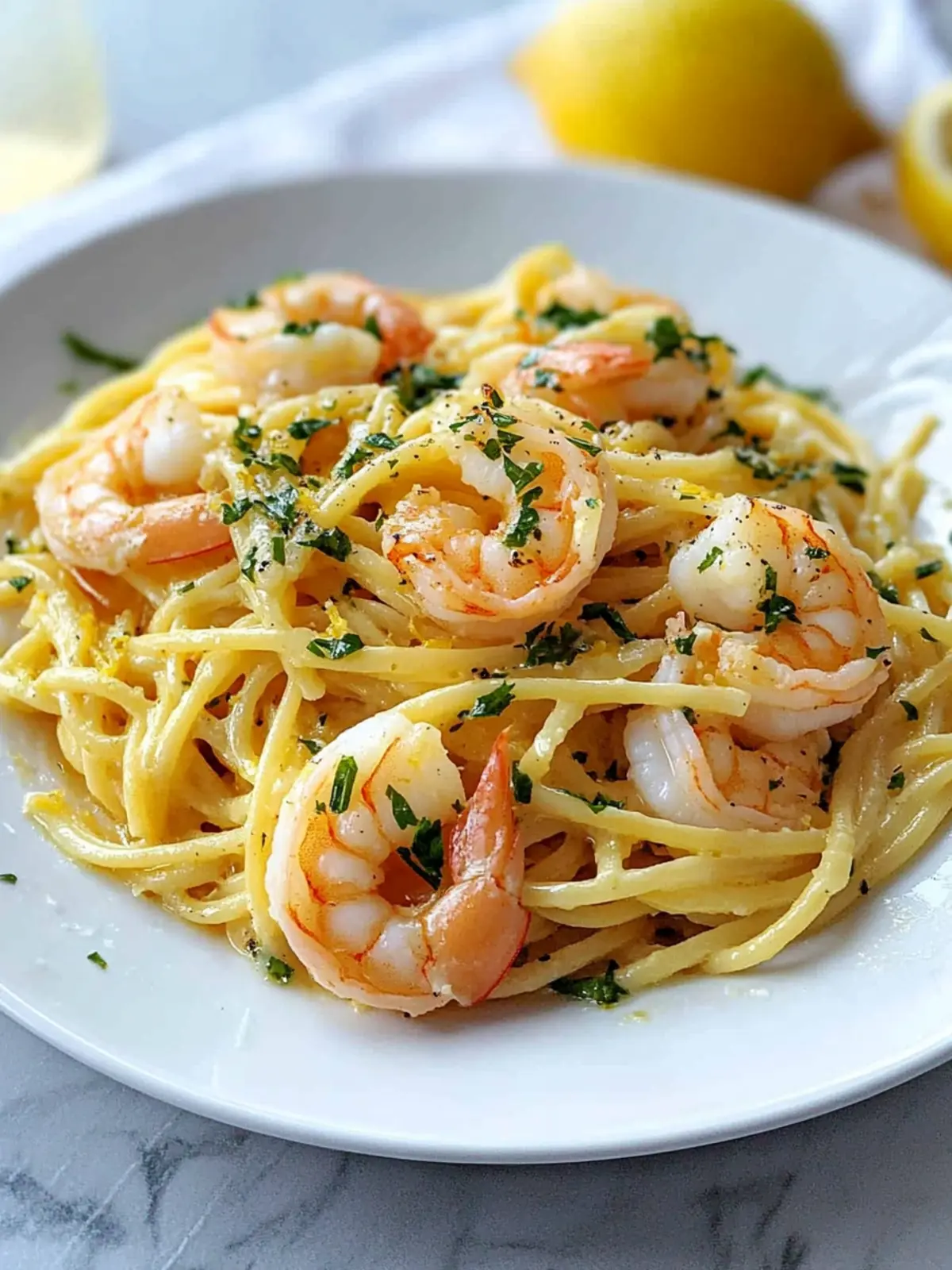Superb Lemon Butter Shrimp Pasta: A 20-Minute Wonder 4 Superb Lemon Butter Shrimp Pasta: A 20-Minute Delight