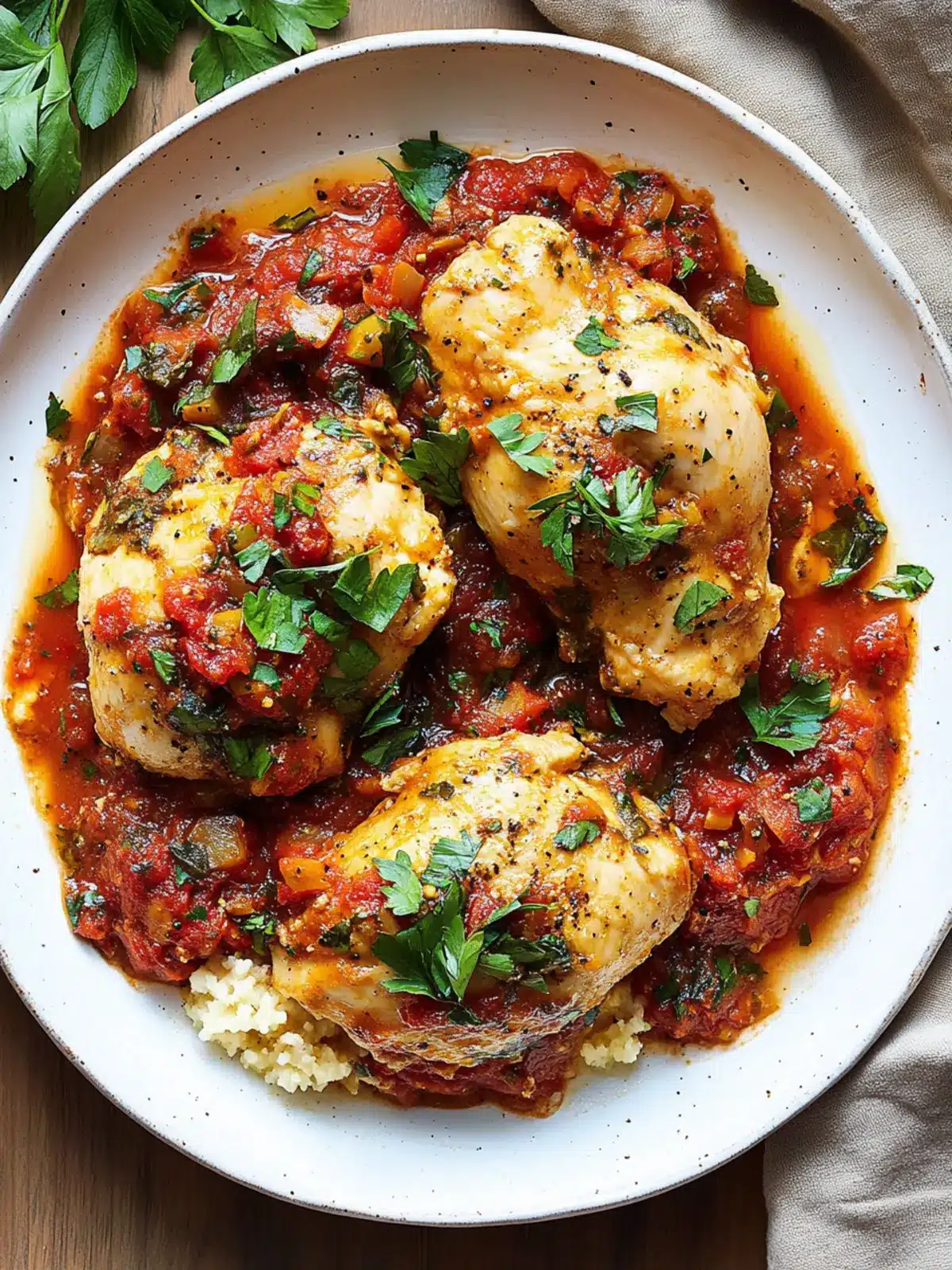 Delicious Chicken Cacciatore for a Romantic Dinner Date 2 Chicken Cacciatore- For Romantic Dinner