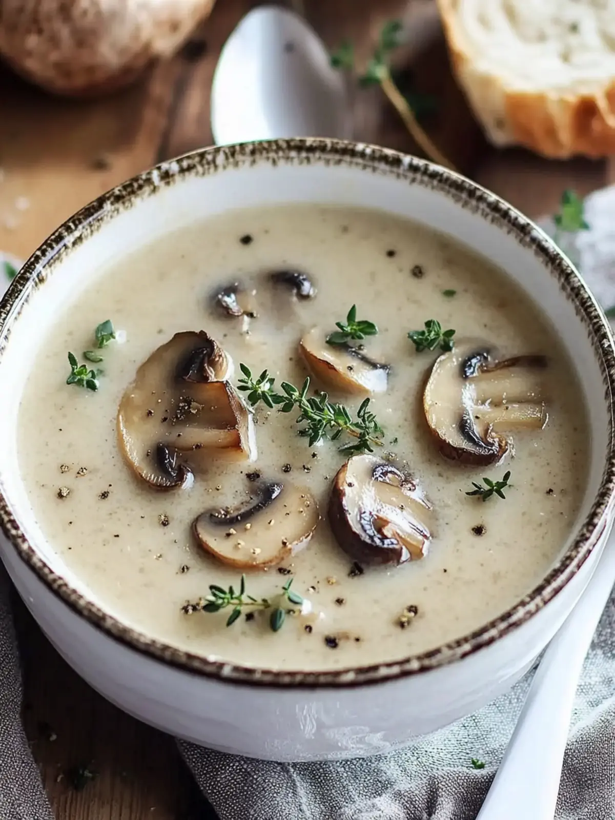 Heavenly Cream of Mushroom Soup for Cozy Nights 2 Cream of Mushroom Soup