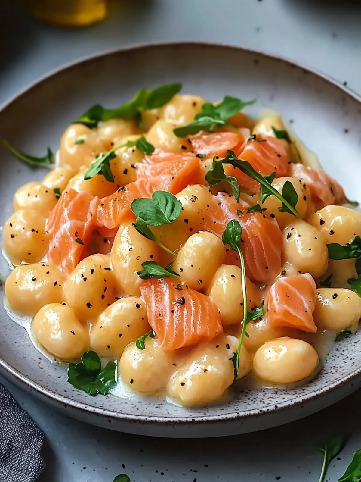 Juicy Smoked Salmon Gnocchi: Quick Comfort Under 30 Minutes 2 Juicy Smoked Salmon Gnocchi