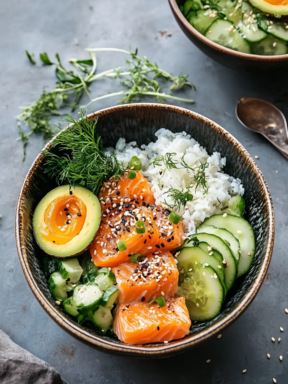 Crispy Lachs Bowls: Customizable Flavor-Packed Goodness 4 Knusprige Lachs Bowls
