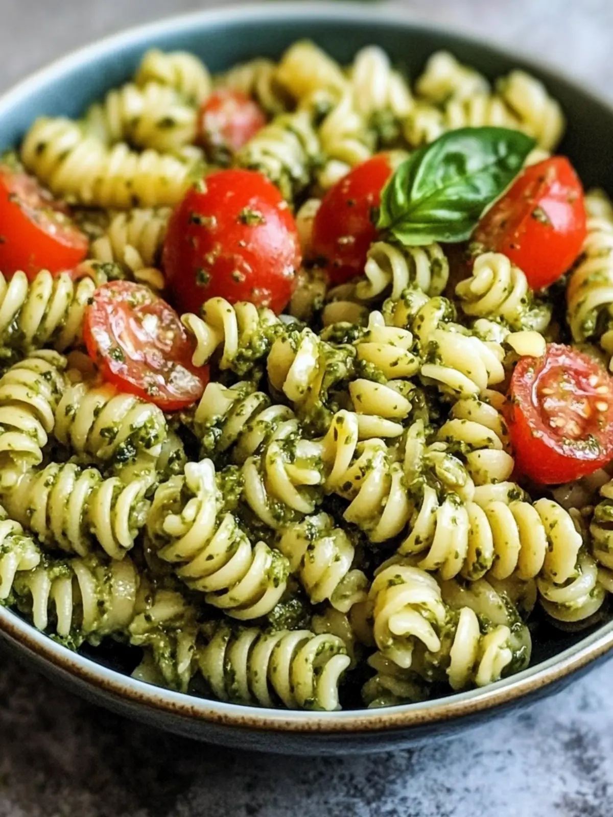 5-Minute Pesto Pasta Salad: Quick, Delicious, and Refreshing 2 5-Minute Pesto Pasta Salad