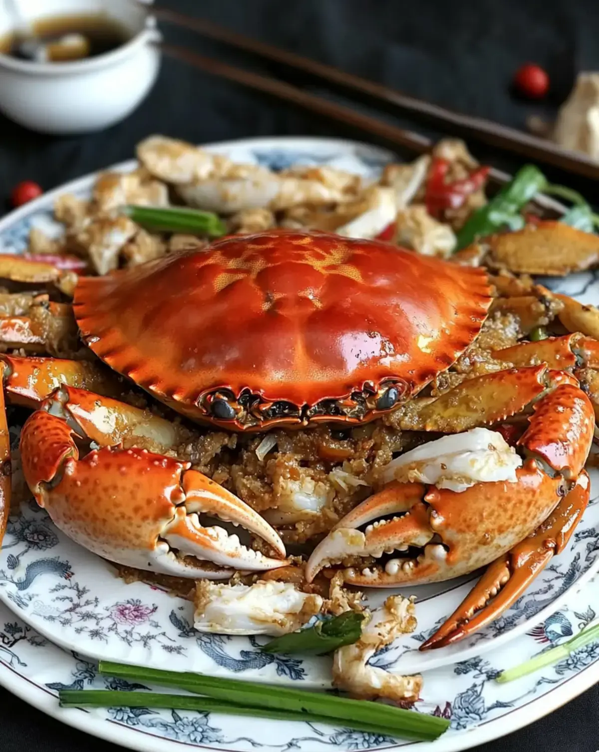 Stir Fried Crab with Chinese New Year Cake for Festive Feasts 3 Stir Fried Crab with Chinese New Year Cake