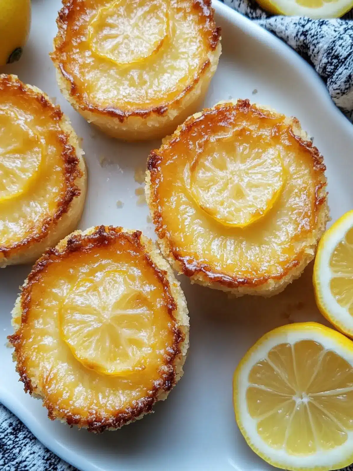 Zesty Baby Lemon Impossible Pies: Effortless Mini Delights 3 Baby Lemon Impossible Pies