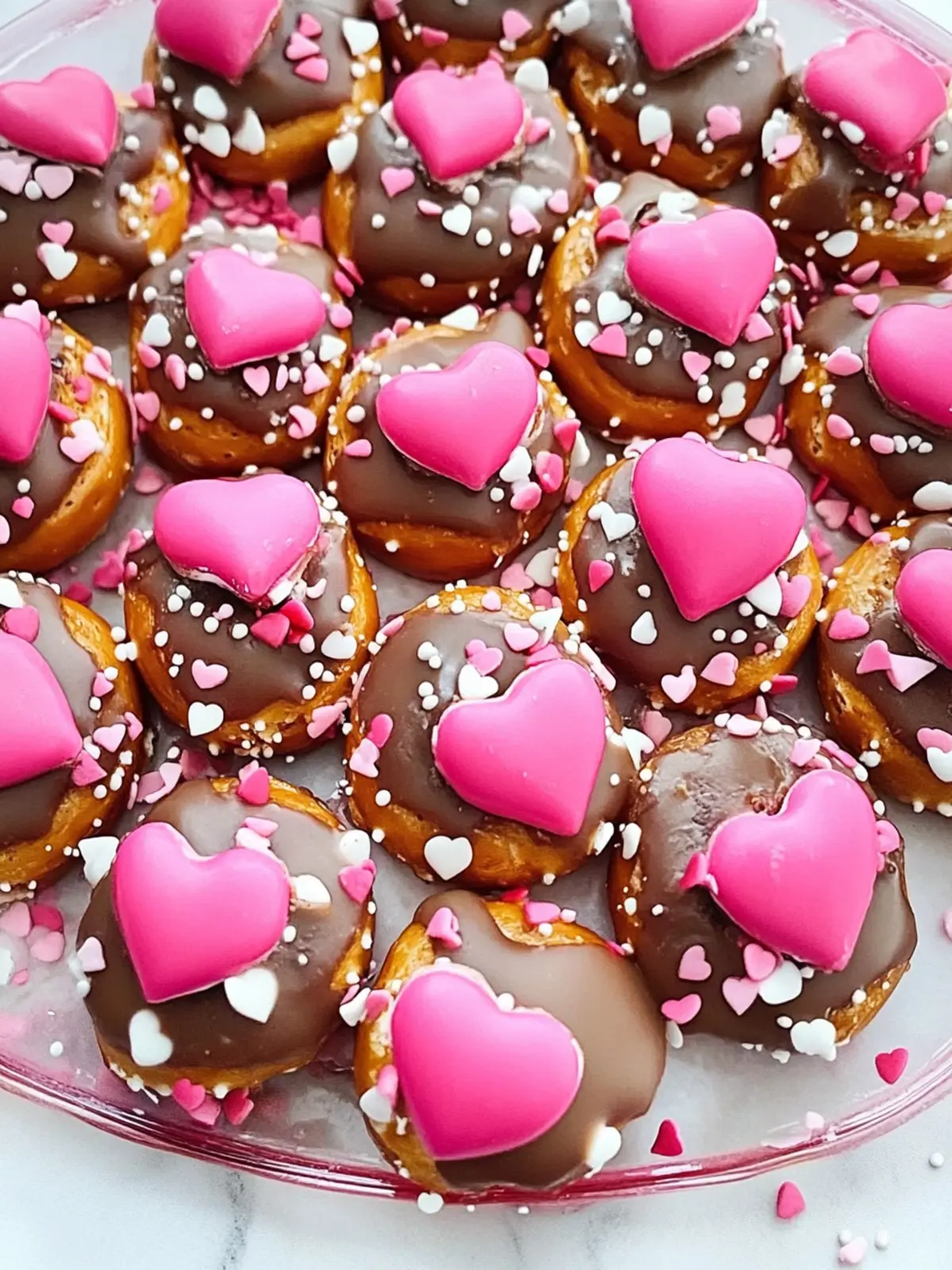 Valentine s Day Caramel Pretzel Bites - Sweet, Salty Fun 4 Valentine s Day Caramel Pretzel Bites- Valentine s Day food ideas
