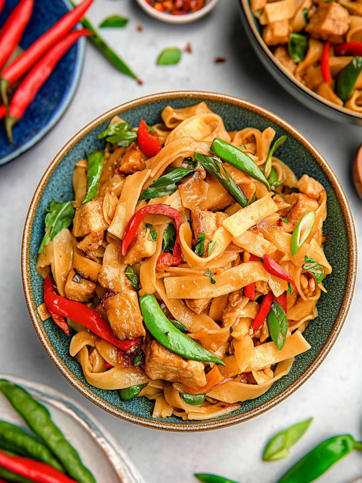 Irresistibly Spicy Drunken Noodles Made Fast and Easy 4 Drunken Noodles