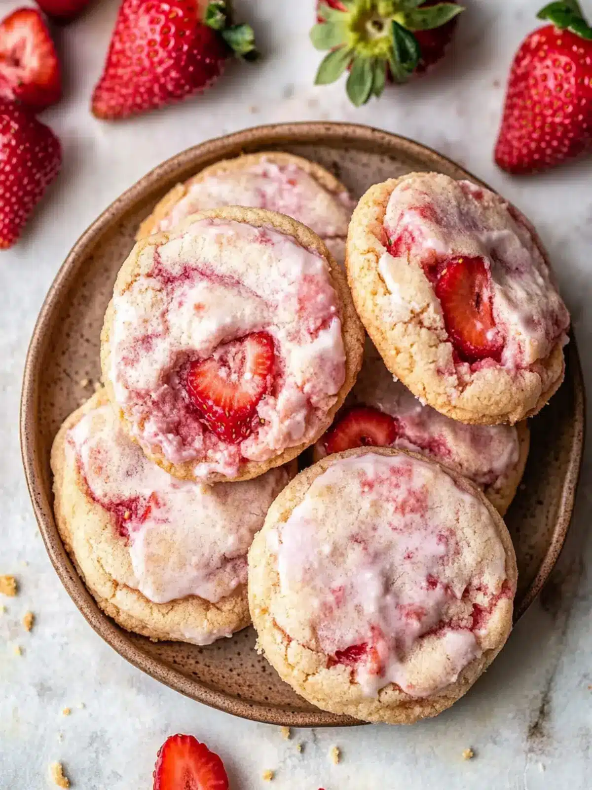 Irresistible Strawberry Cheesecake Cookies You Must Try! 3 Strawberry Cheesecake Cookies