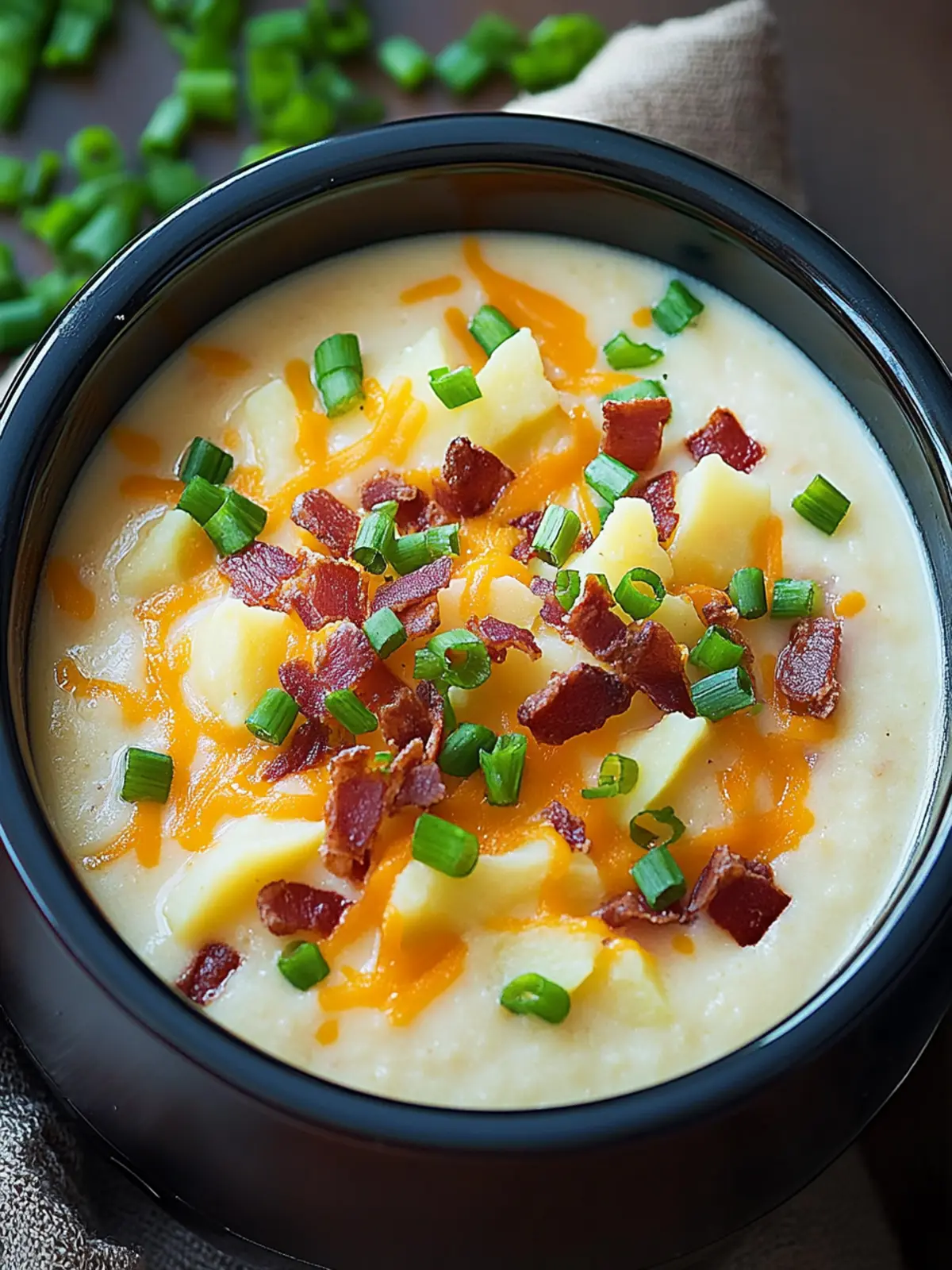 Warm Up with Slow Cooker Loaded Potato Soup Magic 2 Slow Cooker Loaded Potato Soup